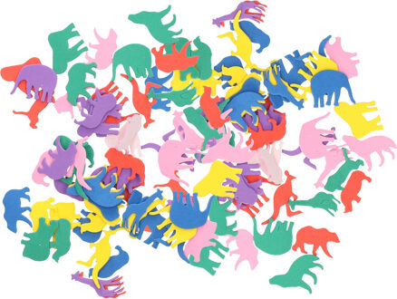 Foam stickers - 140x - dieren - stickers kinderen - knutselen