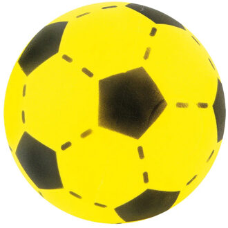 Foam Voetbal - soft - geel - 20 cm