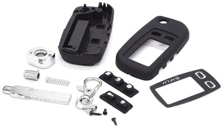 Fob Alarm Switchblade Key Voor Tomahawk TW9010 TW9020 TW9030 Ongesneden Blade Fob Case Cover TW9010 TW9030 Vouwen Auto Flip Afstandsbediening