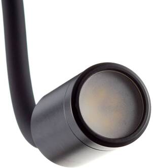 Focus flexibele LED wandlamp, zwart
