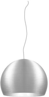 Focus Hanglamp, 1x E27, Metaal, Wit Mat, D.25cm