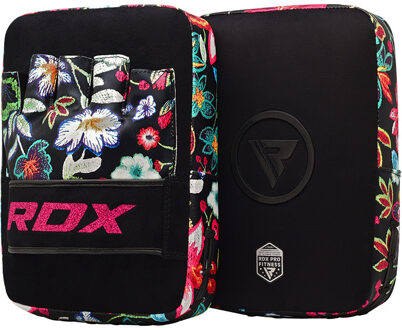 Focus Pads Floral - Zwart - Leer