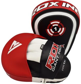 Focus Pads Rex Curve T1 - Rood - Leer