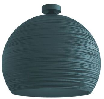 Focus Plafondlamp, 1x E27, Metaal, Mediterraan Blauw/wit, D.40cm