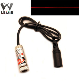 Focusable 650nm 5mW 12*35mm DOT/Line/Cross DC 3V / 5V / 9V / 12V Red Laser Module 12mm LED LD Module