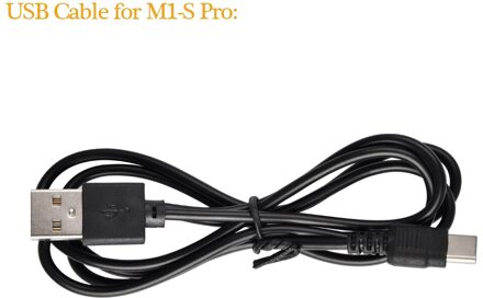 Fodsports Motorfiets Intercom Usb Charger Kabel Voor M1-S Pro Batterij Oplader Usb Kabel Motorhelm Headset Accessoires 1 stk
