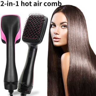 Föhn Borstel Een Stap Haar Blower Borstel Elektrische Air Brush Travel Föhn Kam Professionele Haardroger Haarborstel ons aansluiten / zonder doos