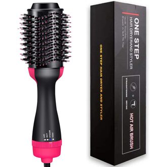 Föhn Borstel Haar Styling Tools Professionele Krultang Föhn Stijltang Haar Krultang Haardroger Air Brush uk plug / zwart
