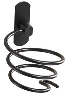 Föhn Holder Rack Kapper Salon Styling Opslag Stijltangen Organizer Haardroger Rvs Stand Beugel zwart