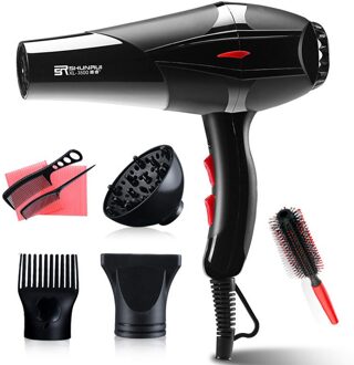 Föhn Voor Kappers Kapper Salon Tools Föhn Lage Haardroger Föhn Fan 220-240V 3200W sterke Macht 1400W (8 in 1)