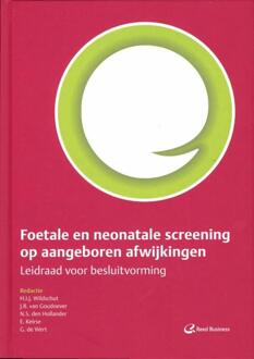 Foetale en neonatale screening op aangeboren afwijkingen - Boek H.I.J. Wildschut (9035233379)
