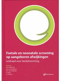 Foetale en neonatale screening op aangeboren afwijkingen - Boek H.I.J. Wildschut (9035233379)