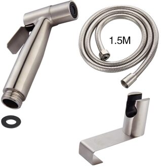 FOHEEL 304 Rvs hand bidet douche Toilet hygiënische douche bidet sproeier kraan set badkamer douche handheld bidet set