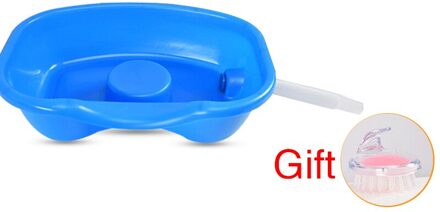 Foheel Neksteun Haar Wastafel Kom Gootsteen Buis Handicap Bed Wastafel Draagbare Shampoo Wastafel Voor Gehandicapten Bedlegerige