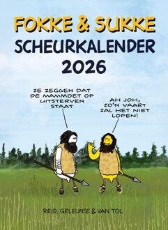 Fokke & Sukke Scheurkalender 2026 -  Bastiaan Geleijnse, Jean-Marc van Tol, John Reid (ISBN: 9789492409744)