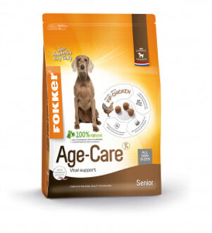 Fokker age-care senior hondenvoer 13 kg