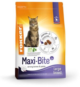 Fokker Cat Maxi-Bite - Kattenvoer - 10 kg