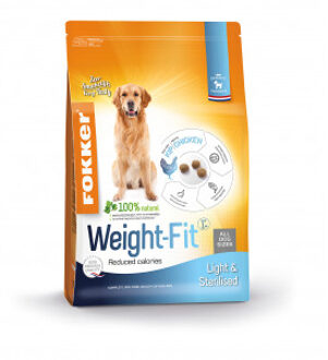 Fokker Dog Weight-Fit Kip - Hondenvoer - 2.5 kg