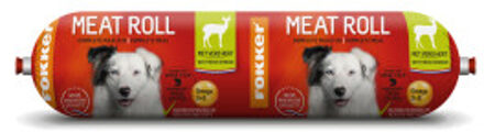 Fokker Meat Roll kip met hert en zalm hondenvoer 3 x 800 g