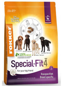 Fokker Special-Fit 4 hondenvoer 2 x 13 kg
