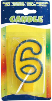 Folat 6 verjaardagskaarsje