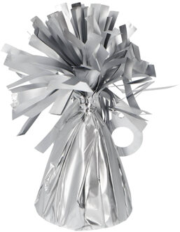 Folat Ballon gewichtjes - mat zilver - 170 gram - helium ballontrosjes