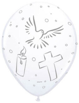 Folat Ballonnen - 16x stuks - Eerste Communie thema - ballonnen 30 cm