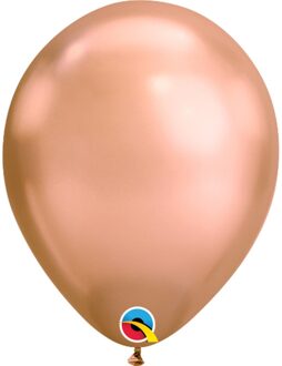 Folat Ballonnen 28 Cm Latex Roségoud 100 Stuks