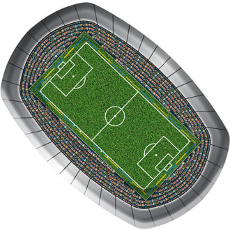 Folat Bordjes Soccer Party 23 Cm 8 Stuks