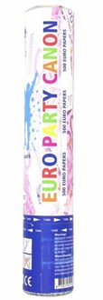 Folat confetti kanon 500 euro briefjes - 28 cm - confetti shooter - feestartikelen