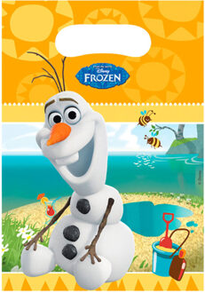 Folat Disney Frozen Olaf Uitdeelzakjes - 6 Stuks