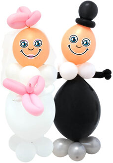 Folat Doe Het Zelf Ballon Set Bruidspaar