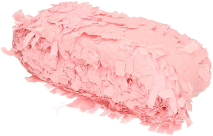 Folat Feest/verjaardag versiering - crepe slingers - roze - 24 mtr - papier - feestartikelen