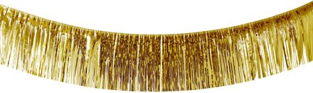 Folat Franjeslinger 6 Meter Folie Goud Goudkleurig