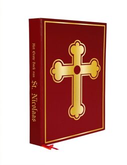 Folat Het Grote Boek van Sinterklaas - rood - 33 cm - met blanco bladzijden Multi