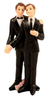 Folat Mannen bruidspaar taart decoraties Multi