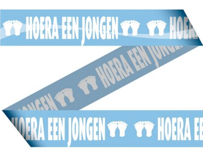 Folat Markeerlint Hoera Een Jongen - Markeerlinten Multikleur