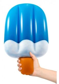 Folat Opblaas waterijsje- 50 cm Blauw