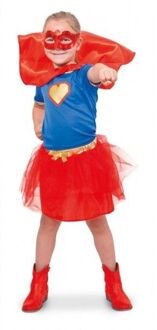 Folat Superhero Girl Power Pakje Meisjes - Maat 116 - 134
