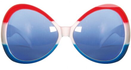 Folat Supporters zonnebril Nederland/Holland dames groot model Multi