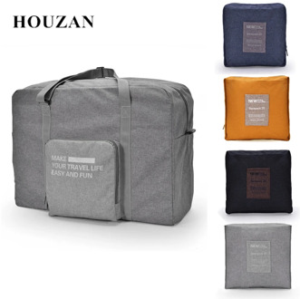 Foldable Hand Carry Luggage Travel Bag Women Duffel Weekend Duffle Organizer Female For Overnight Weekender Large Cabin Handbag