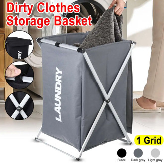 Foldable Laundry Basket Organizer For Dirty Clothes Laundry Hamper Large Sorter Collapsible Folding Basket 600D Oxford Cloth