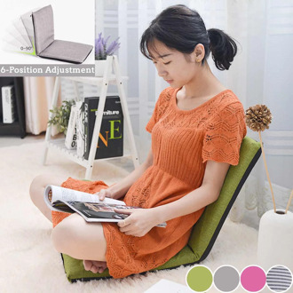 Foldable Lounge Chair Adjustable Relaxing Lazy Sofa Floor Seat Cushion Lounger Single-person Folding Bed Small Sofa Back Chair