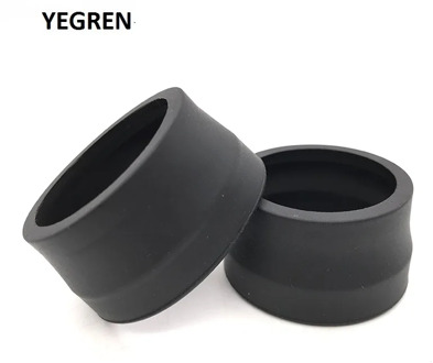 Foldable Pair Eyepiece Eye Cups Rubber Eye Guards Inner Diameter 35 mm for Microscope Ocular Instrument Telescope Accessories