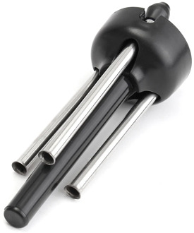 Foldable Trumpet Tripod Holder Stand Portable Metal Brass Leg Musical Instrument Accessories