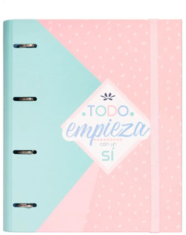 Folder 4 PREMIUM AMELIE PASTEL COLLECTION die cut rings