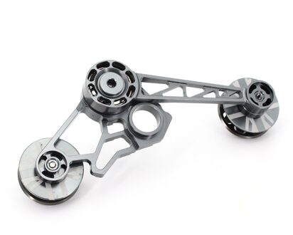 Folding Bike Brompton Chain Tensioner 2-3-6 Speed Bicycle Rear Derailleur Tensioner Aluminum Alloy Chain Tensioner for Brompton Tensioner titanium