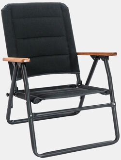 Folding Chair Airmesh Low Plus Campingstoel Zwart - One size