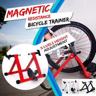Folding Cycling Trainer Home Training Indoor Exercise Magnetic Resistances Bike Trainer Fitness Station Bicycle Trainer Rollers
