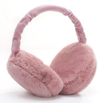 folding dames warm oorbeschermers Draagbare met mannen en vrouwen effen kleur winter koude anti-freeze pluche oorbeschermers Lavendel